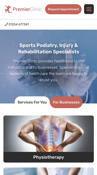 Premier Clinic mobile
