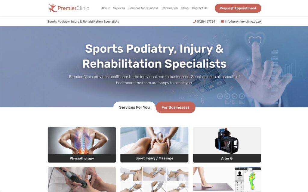 Premier Clinic desktop